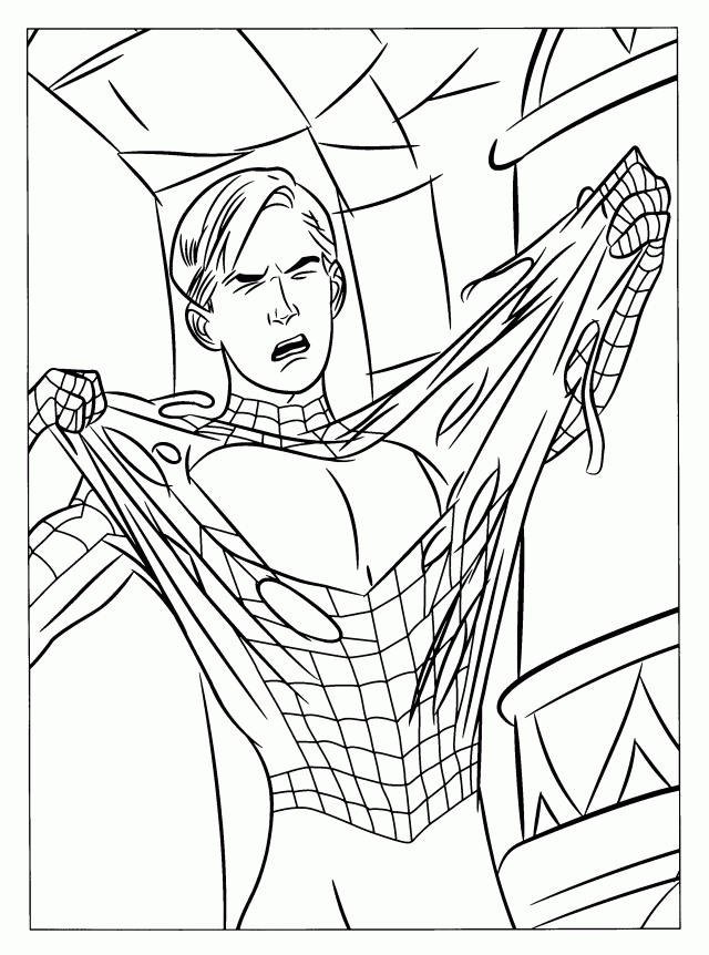 Coloring Pages Spiderman 3 Coloring Pages Wallpaper14 178625 