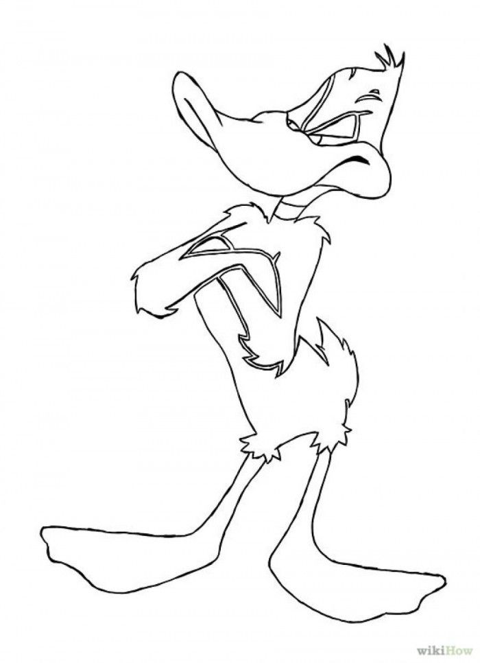 Daffy Duck Coloring Pages Printable