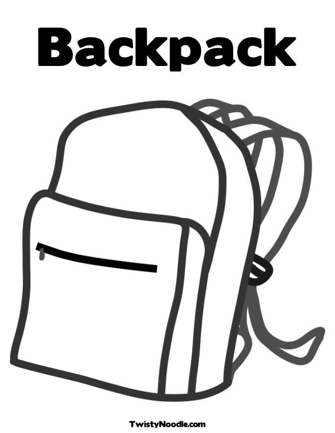 Backpack Outline
