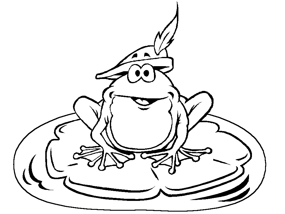 o toad Colouring Pages