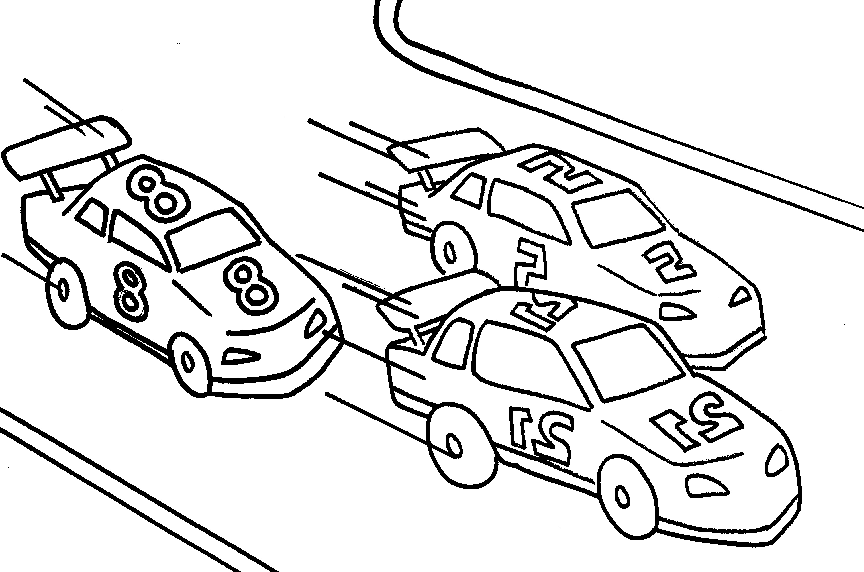 Cars 1 Street Racers Colouring Pages - Coloring Home