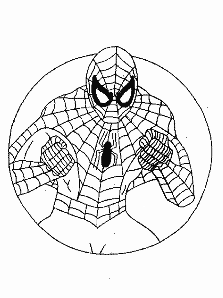 Spiderman Cartoon Coloring Pages | HelloColoring.com | Coloring Pages