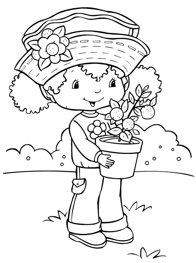 Coloring Pages Online Strawberry Shortcake Coloring Pages 285172 