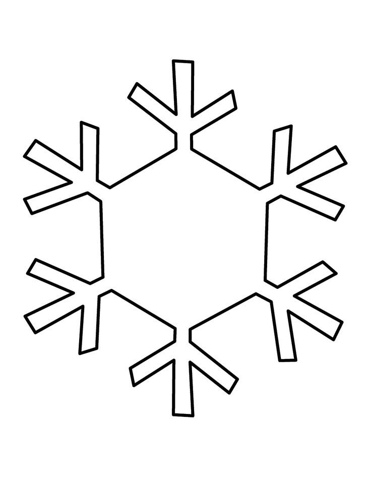 Snowflake Template | Winter Decorations