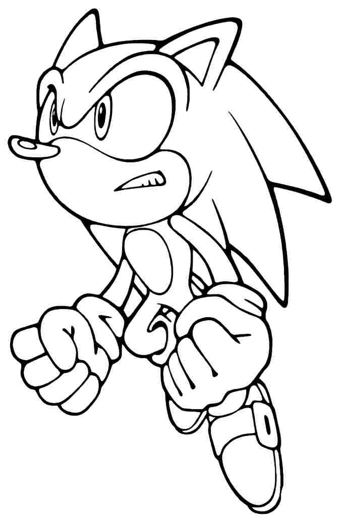 Sonic Style Coloring Pages - Coloring Home