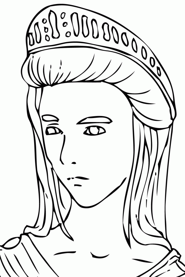 Ancient Greek Coloring Pages - Coloring Home