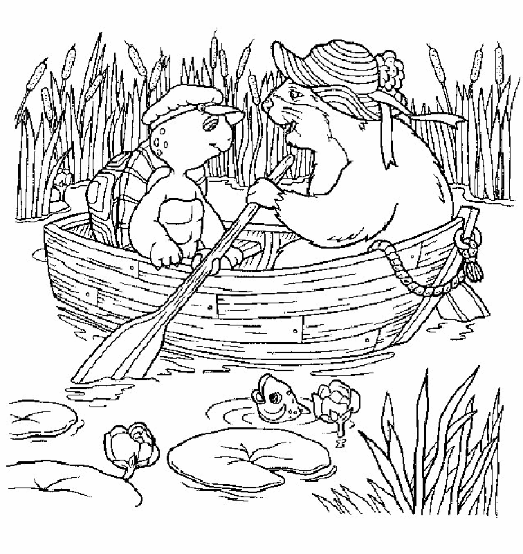 Franklin the Turtle Coloring Pages 33 | Free Printable Coloring 