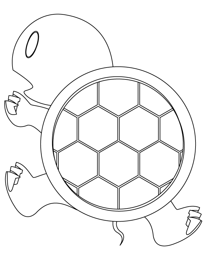 Turtle And Shell Coloring Page | Free Printable Coloring Pages