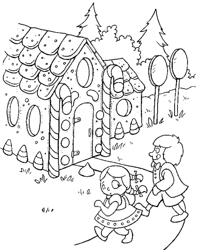 Elf and Fairy Tales Coloring Pages for Kids- Free Printable 