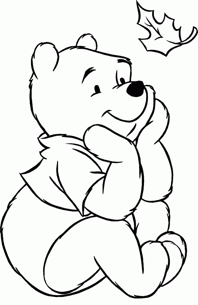 Desenhos do Ursinho Pooh para Colorir e Imprimir – Winnie the Pooh 
