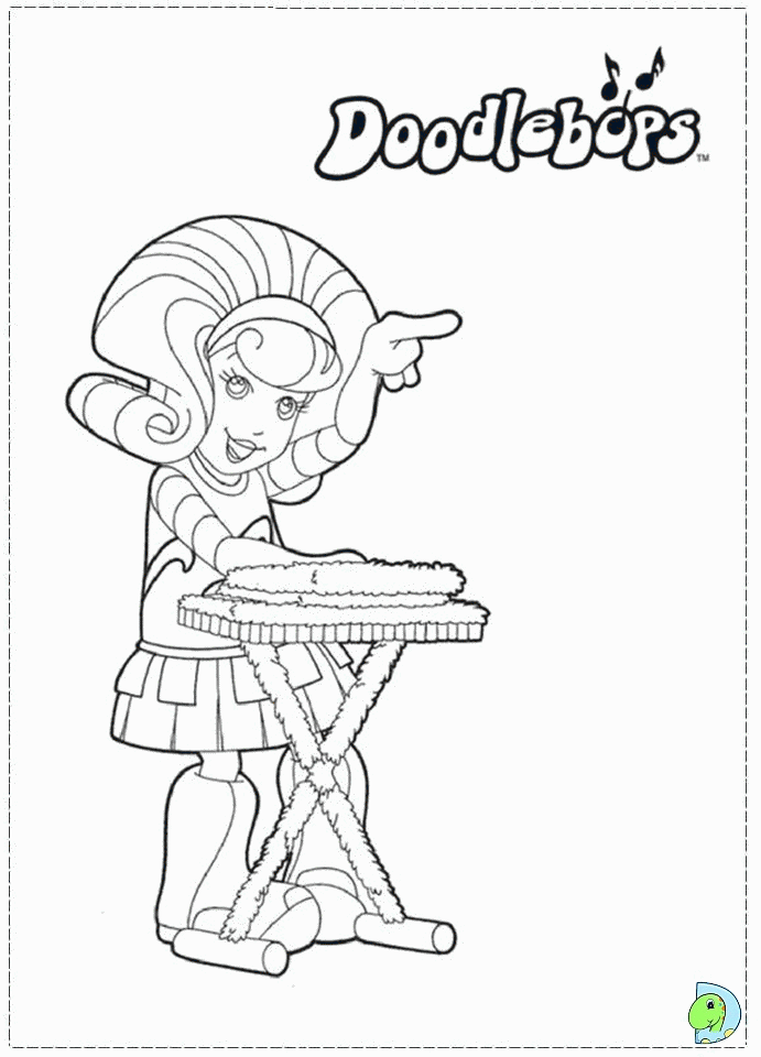 Doodlebops Coloring page