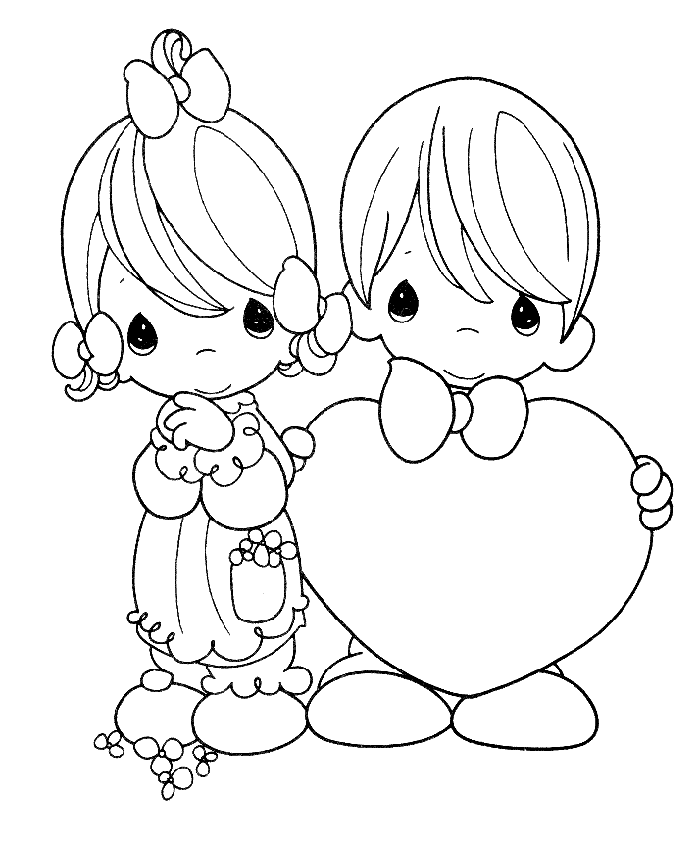 Wedding Colouring Pages