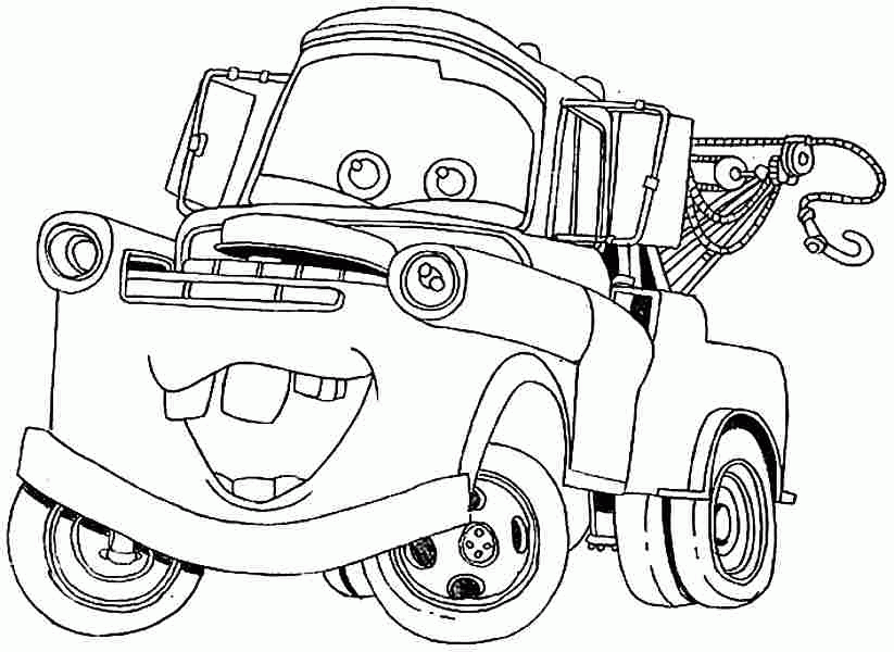 Download Transportation Cars Movie Colouring Pages Free For Toddler ...