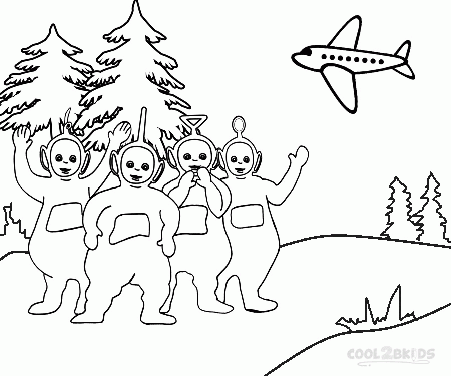 Printable Teletubbies Coloring Pages For Kids | Cool2bKids