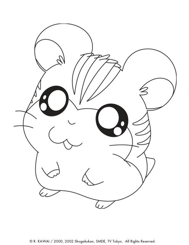 Hamtaro - 999 Coloring Pages