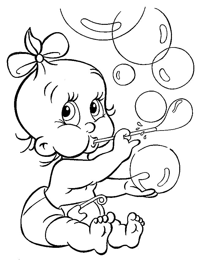 Coloring Pages Of Baby - Free Printable Coloring Pages | Free 