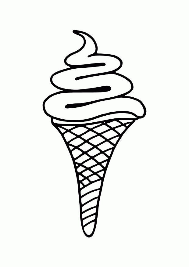 icecream cone Colouring Pages (page 3)