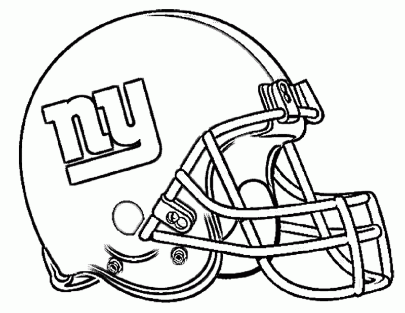 redskins helmet Colouring Pages (page 2)