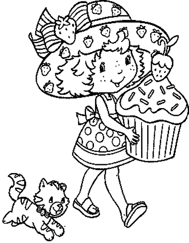 Strawberry Shortcake Coloring Pages / Cool coloring pages / 7 Free 