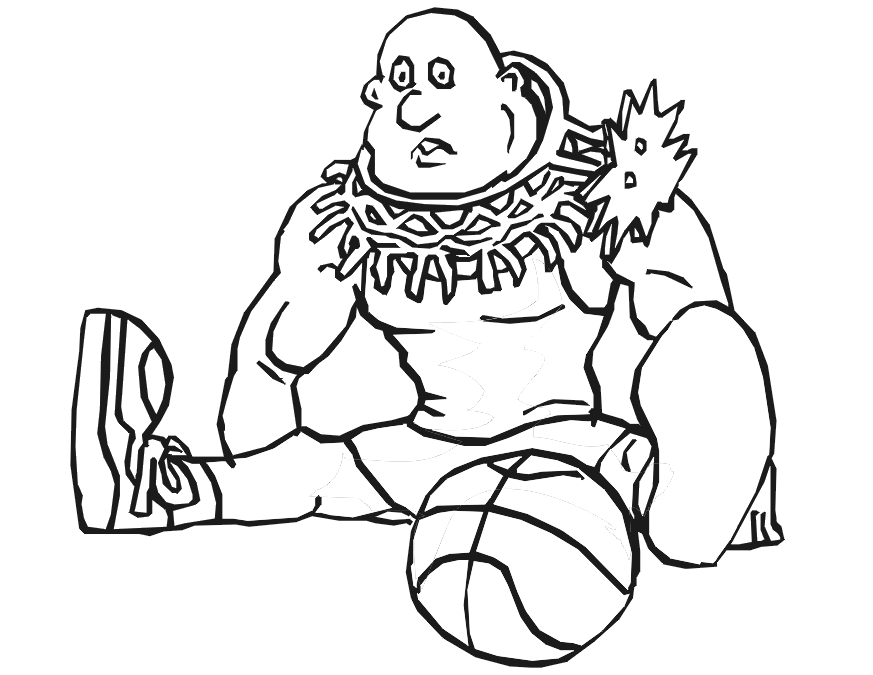 basketball net Colouring Pages (page 3)