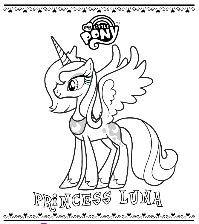 tle pony apple jack Colouring Pages