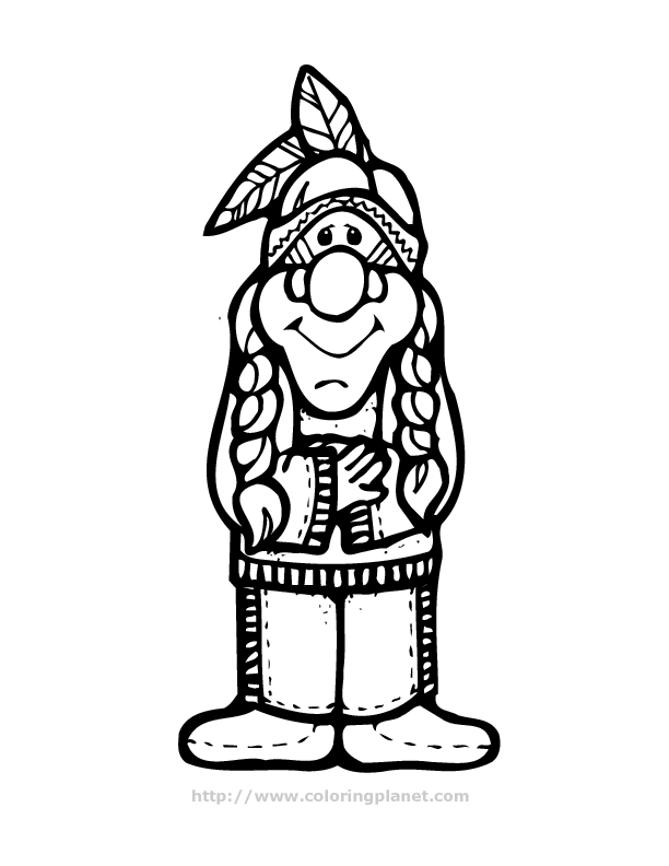 native american printable coloring in pages for kids number 