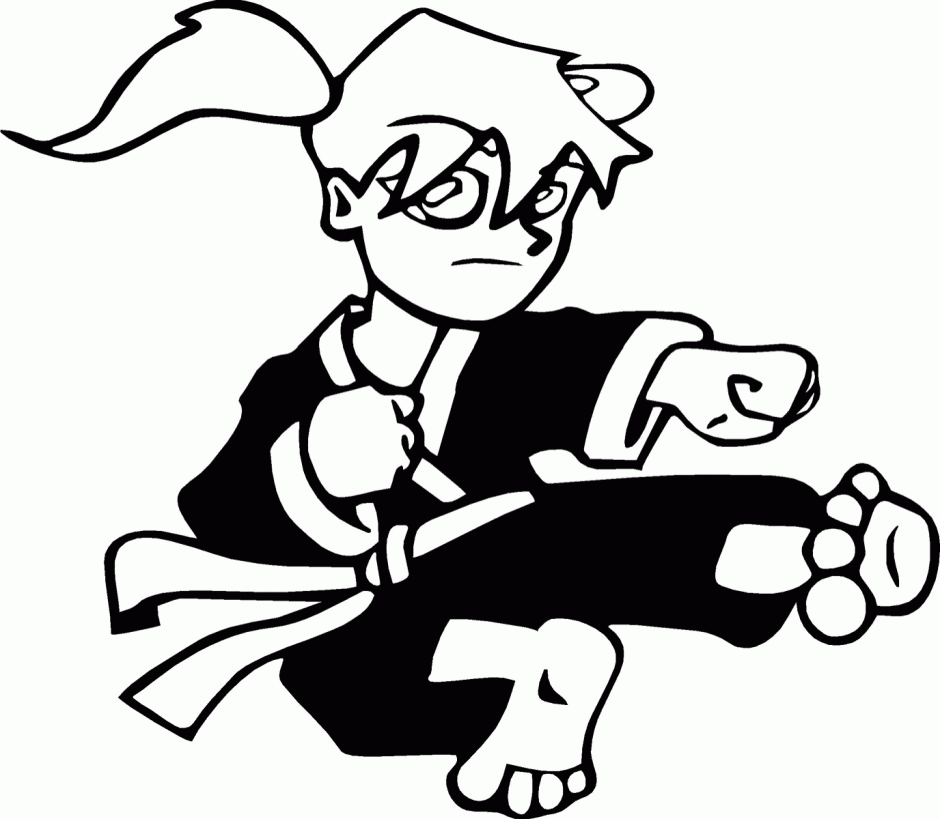 Taekwondo Coloring Pages Coloring Pages For Adults Coloring 200439 