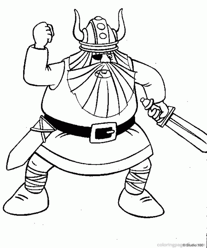 Wicky the Viking Coloring Pages 2 | Free Printable Coloring Pages 