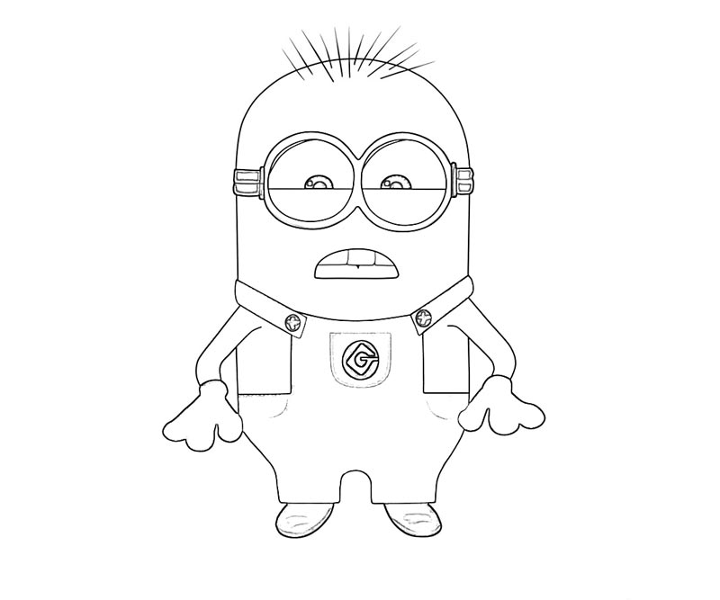 dispicable me 2 antonio Colouring Pages (page 2)