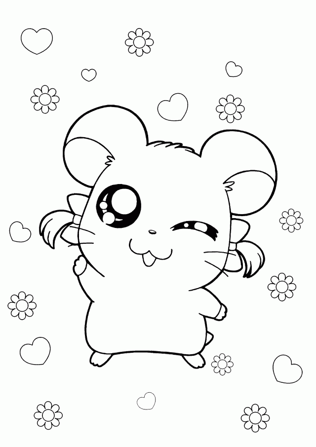 Coloring Page Hamtaro Coloring 130414 Hamtaro Coloring Page - Coloring Home
