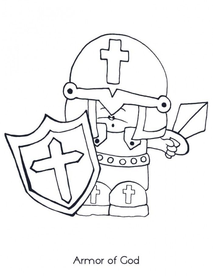 Armour Of God Coloring Pages | Kids Coloring Pages | Printable 