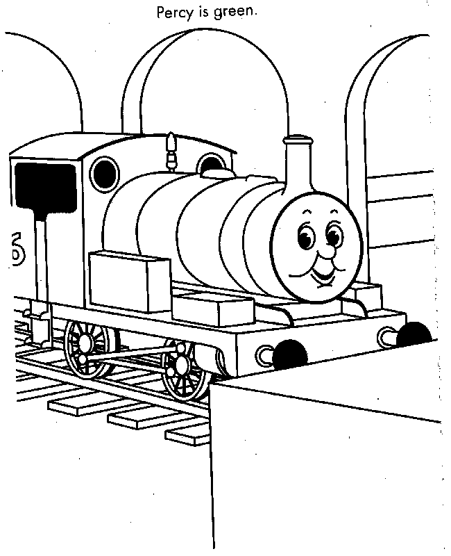 Free Thomas The Train Coloring Pages For Kids - Category - Page 1