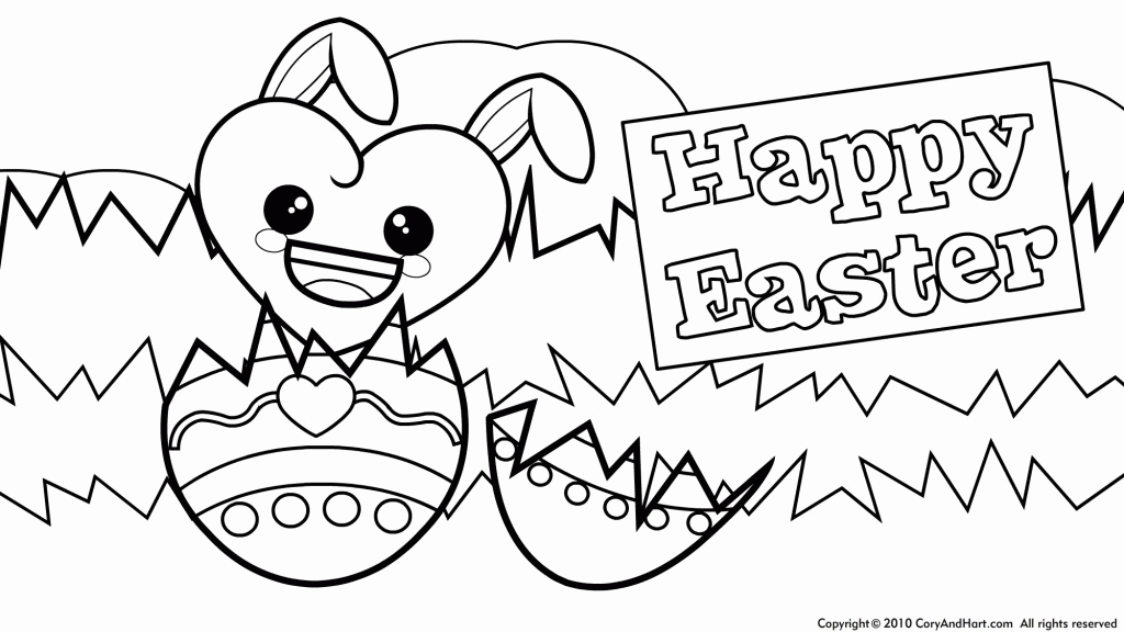 Easter Egg Coloring Pages - Free Coloring Pages For KidsFree 