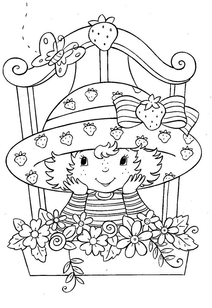 Strawberry Shortcake Coloring Pages | Fantasy Coloring Pages