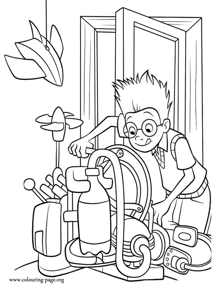 invention Colouring Pages