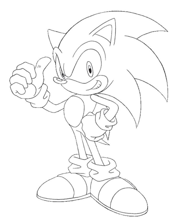 coloring page Sonic X - Sonic X | COLORING :)