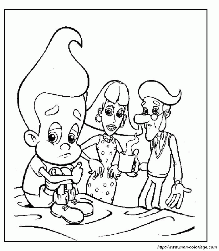 jimmy two Colouring Pages