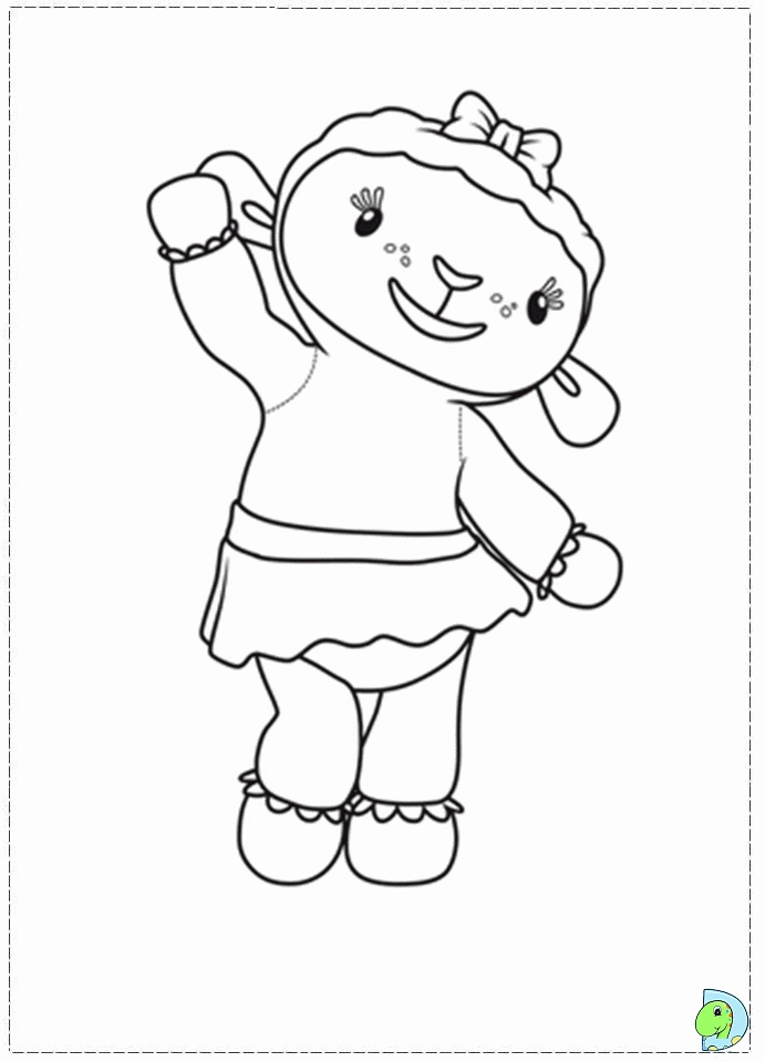 doc mc Colouring Pages