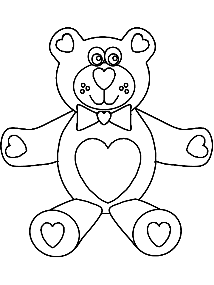Valentine&s Day Coloring Page For Kids- Free Printable Coloring ...