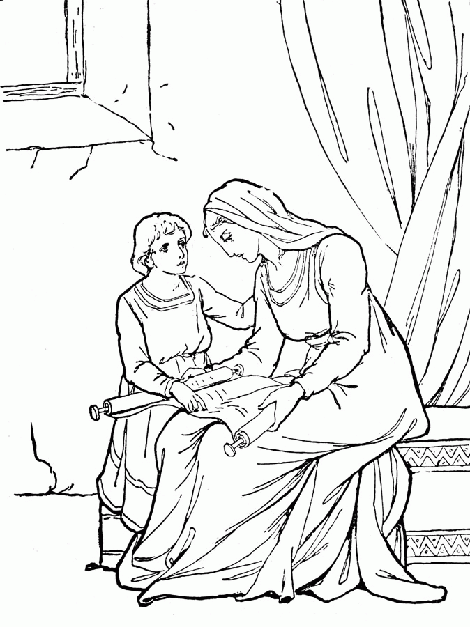 Free Christian Coloring Pages Bible Coloring Sheets | Kids 