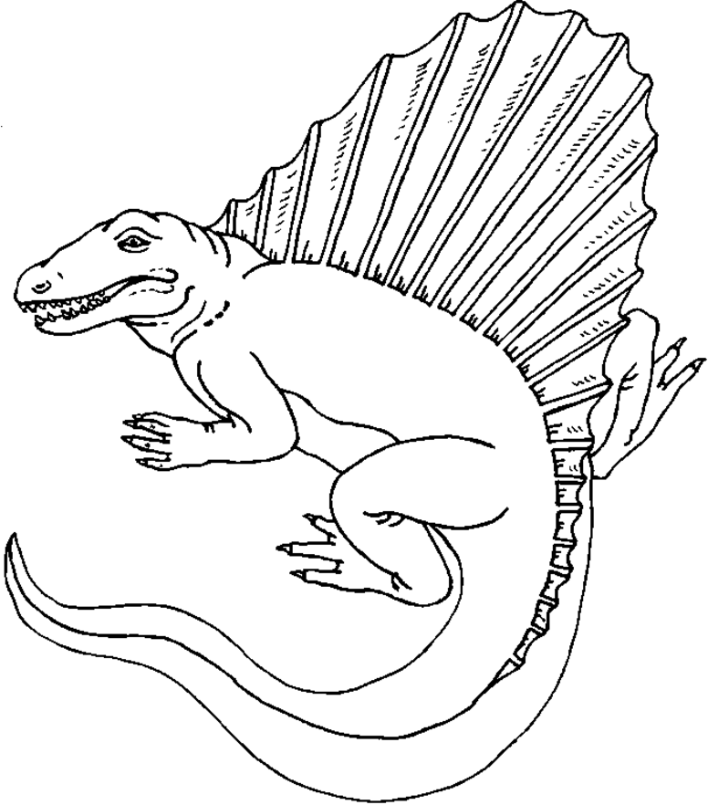dinosaur coloring pages for kids lab