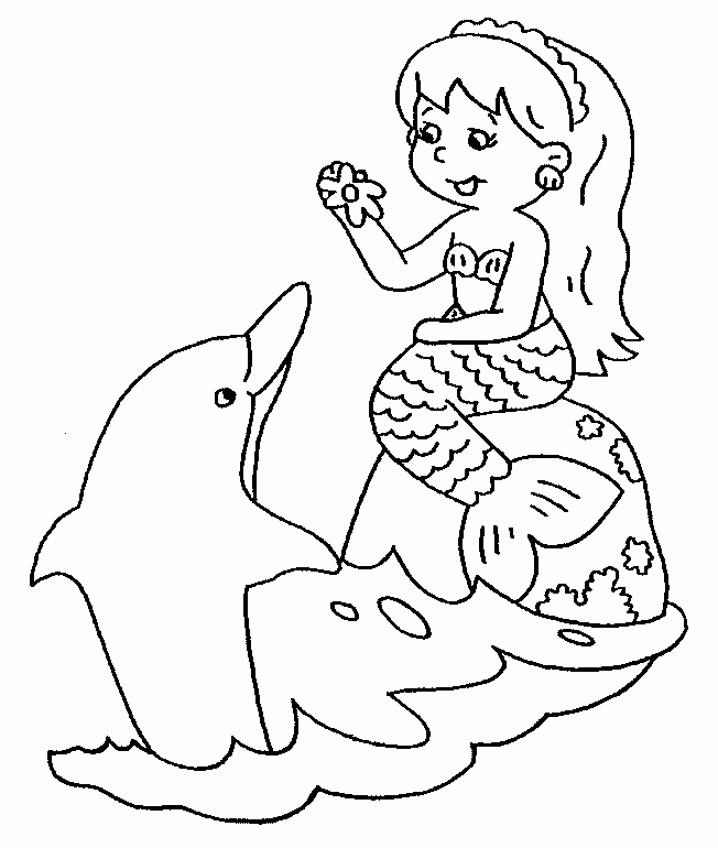 Fantasy Mermaids print coloring pages. 25