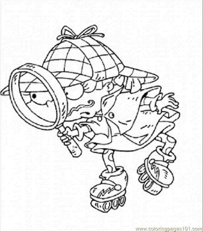 Rugrats Coloring Pages rugrats phil and lil coloring pages – Kids 