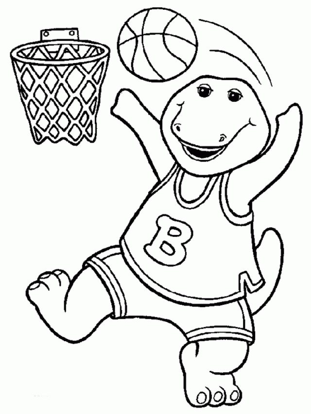 Barney And Friends Coloring Pages Printable Coloring 241496 Barney 