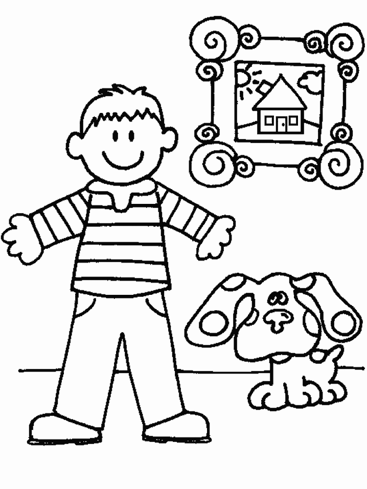 Blue's Clues coloring pages | Coloring-