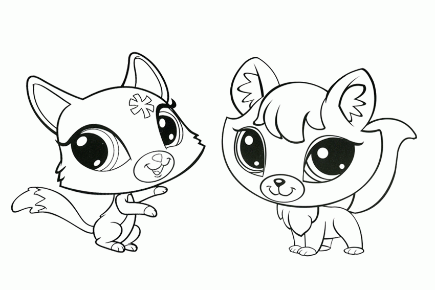 Little Pet Shop Coloring Pages - Free Coloring Pages For KidsFree 