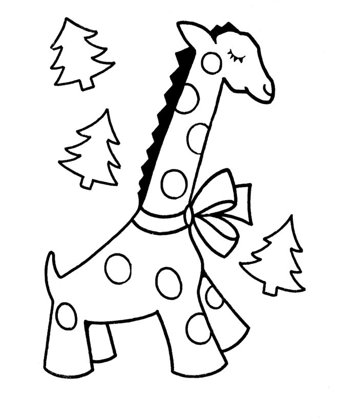 Giraffe Coloring Pages For Kids Coloring Home