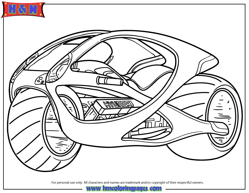 Free Printable Motorcycle Coloring Pages | HM Coloring Pages