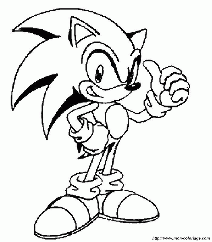 Sonic Coloring Page Coloring Home