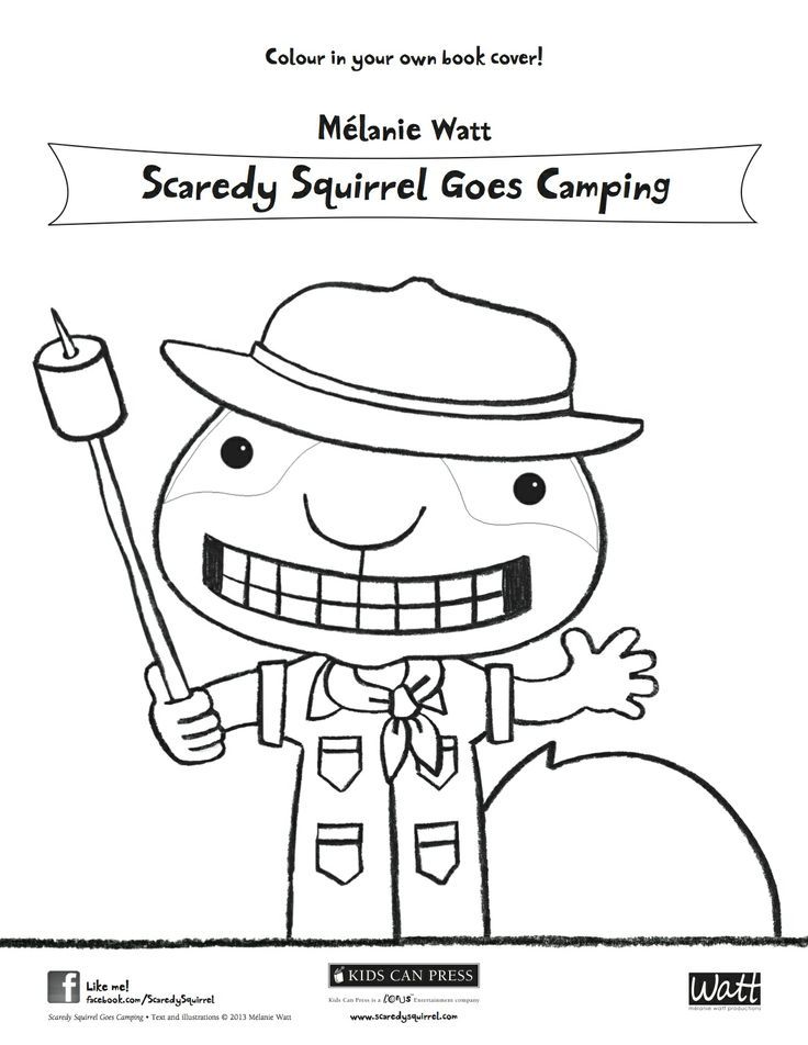 Pin by Kids Can Press on Scaredy Squirrel Activity Sheets